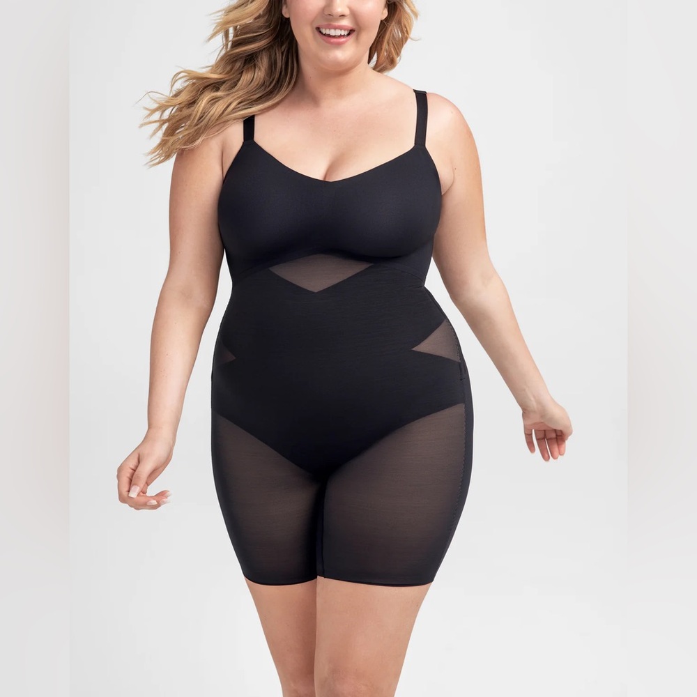 Hobeylove Black Shapewear Bodysuit